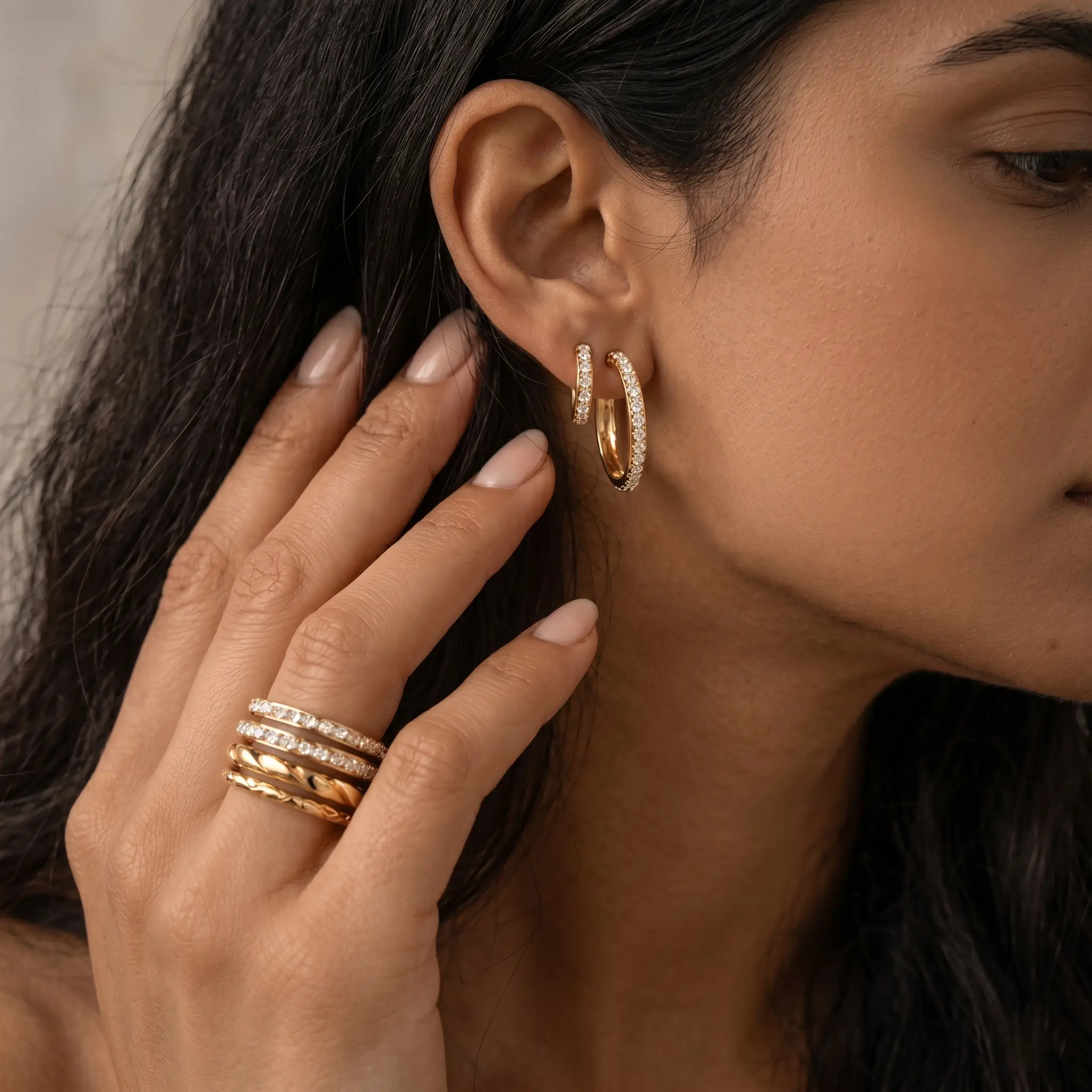 lab grown diamond earrings for women